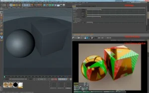 Un exemple d'intégration du plugin Octane dans Cinema 4D R14.