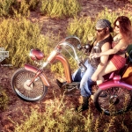 Parodie de pub pour un tricycle v7