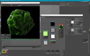 Un matériau Specular avec de la couleur uniquement dans l'Absorption